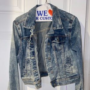 Arizona Jeans Cropped Jean Jacket